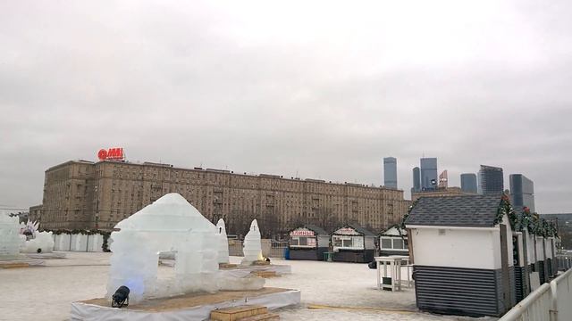Andrei Bukreev. Ледяные скульптуры. Парк Победы. 20.02.2017г. г. Moscow. 13_35_30 смотреть онлайн