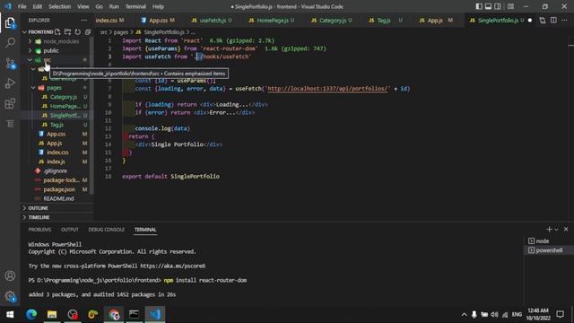 Strapi+GraphQL & ReactJS Crash Course - Lec #5 - Single Page Detail смотреть онлайн