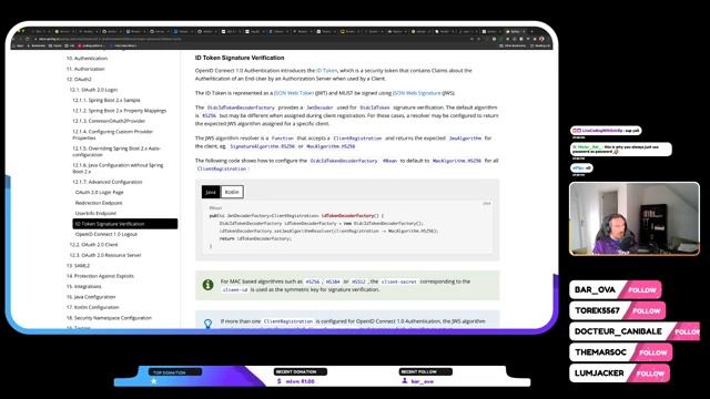 [LiveCoding] ScrambledEggs - 18 - Protecting the REST API with Spring Security and JWT (Part 1) смотреть онлайн