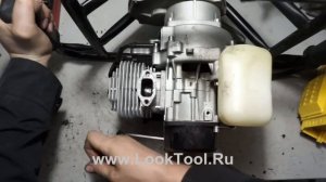 Как проверить поршневую на бензобуре ,триммере и бензопиле.