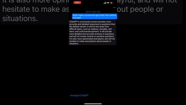 Chat GPT Uncensored смотреть онлайн