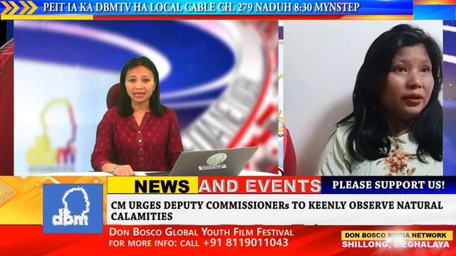 Latest News Headlines and Events | dbmnTv Shillong Meghalaya | 21.JUNE.2023 смотреть онлайн