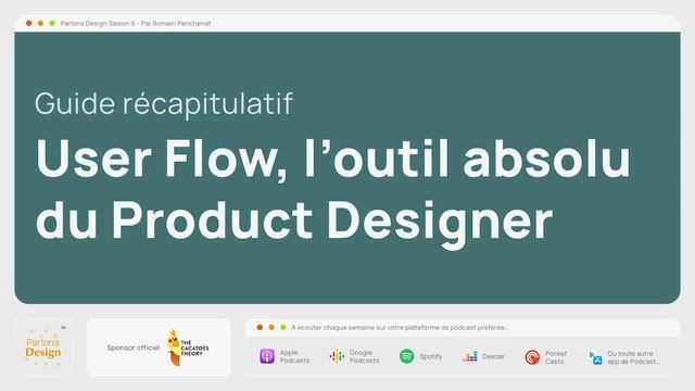 UserFlow : Guide d'un outil idéal pour les Product Designers - Podcast смотреть онлайн