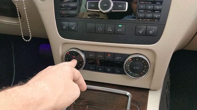 GLK350 X204. Новый режим работы кондиционера смотреть онлайн