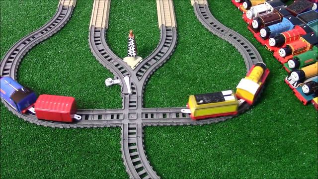 World's Fastest Engine - Tag Team 21! Trackmaster/Thomas and Friends Racing Competition! смотреть онлайн