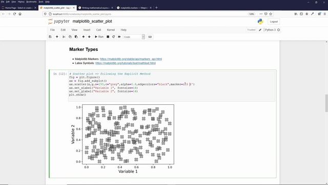 Python Matplotlib Tutorial #3 - Scatter Plots смотреть онлайн