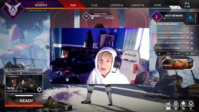 APEX LEGENDS *HOW TO GLITCH INTO BRONZE LOBBIES* ANY RANK!! SEASON 9 смотреть онлайн