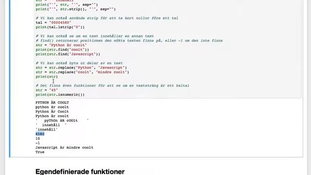 Funktioner i Python смотреть онлайн