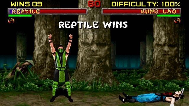 Mortal Kombat 2 Unlimited gameplay Reptile Hard 8 By Shinsmoke смотреть онлайн