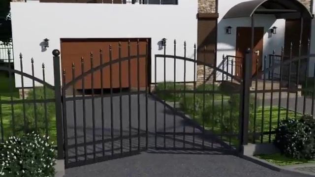 3d ролик для рекламы автоматических ворот смотреть онлайн