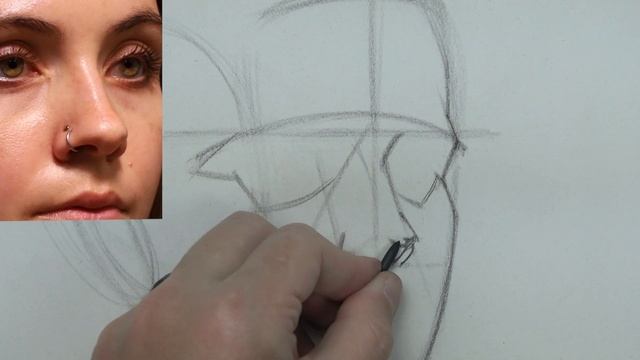 Draw perfect Noses from 3 different angles смотреть онлайн