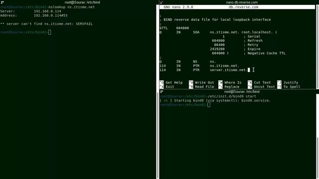 Install and Configure DNS Server in Kali Linux смотреть онлайн