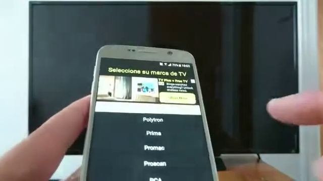 Cómo usar un teléfono como control remoto para televisores no smart sin internet #mando смотреть онлайн