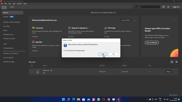 How to install Adobe Acrobat reader DC in windows 11 for opening PDF files смотреть онлайн