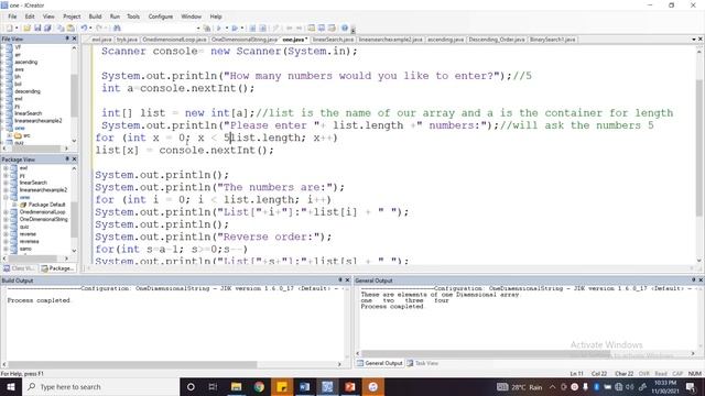 ONE DIMENSIONAL ARRAY WITH SAMPLES смотреть онлайн
