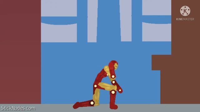 IRON MAN animation [stick nodes] смотреть онлайн