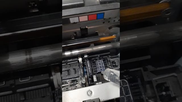 Обслуживание, чистка dtf принтера на примере дтф эпсон 1410 смотреть онлайн