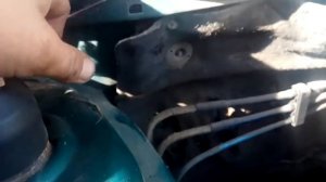 как снять заменить радиатор печки на Фиат Пунто 1.1 1997 год.     2ЧАСТЬ