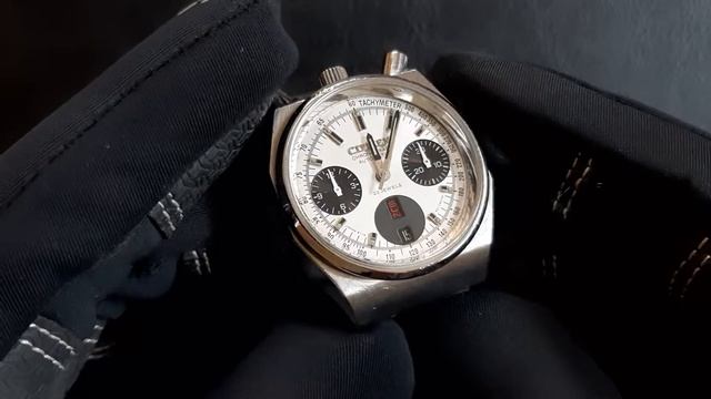 Citizen "Challenge Timer" Octagonal Bullhead Chronograph (Panda) смотреть онлайн