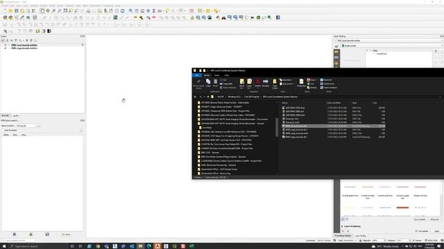 Creating Local Grid Coordinate Systems in QGIS and Civil 3D смотреть онлайн