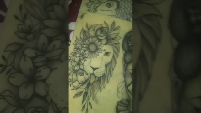 Cute Lion And Flower Tattoo Design 2020 #liontattoo #shorts #tattoolover #tattooshorts #tattooartis смотреть онлайн