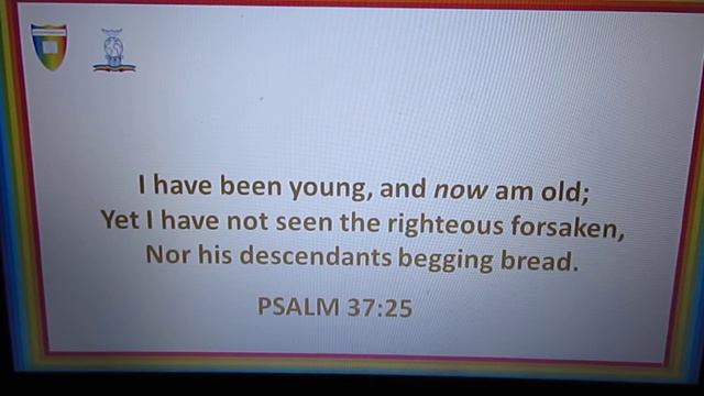 PSALM 37:25 смотреть онлайн