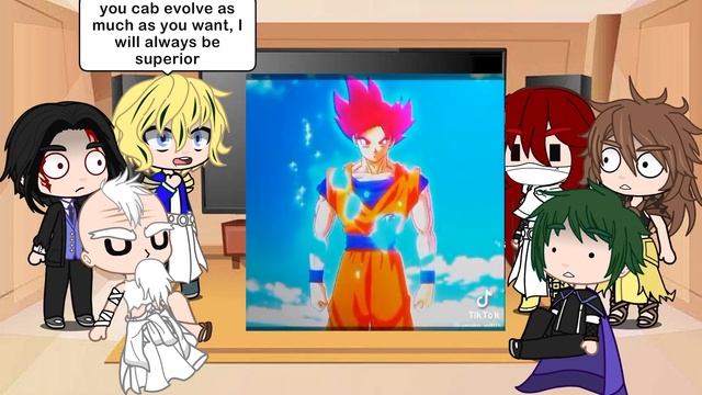 Record of Ragnarok React to Goku / Dragon ball | gacha life | anime смотреть онлайн