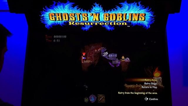 Ghosts 'n Goblins Resurrection (Part 2) Arcade Cabinet Switch Playthrough смотреть онлайн
