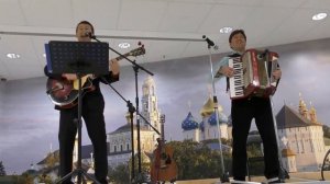 Черноглазая Казачка, поёт Алексей Ильюкевич, на аккордионе Леонид Бешлей