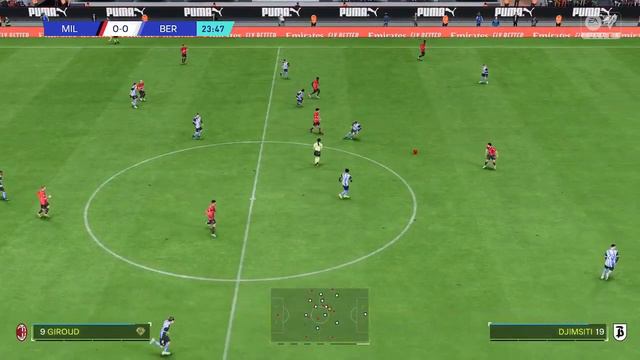 Gameplay FC 24 | AC Milan - Atalanta | Lega Serie A TIM - 2023/2024 смотреть онлайн