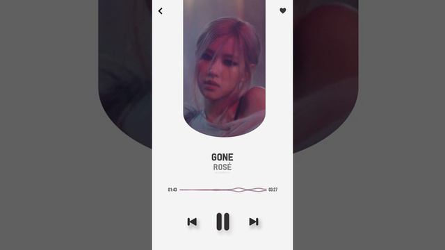 MALE VERSION | ROSÉ - Gone смотреть онлайн