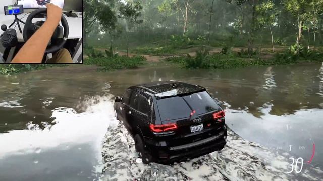 Jeep Grand Cherokee SRT | Offroading | Forza Horizon 5 | Logitech g29 gameplay смотреть онлайн