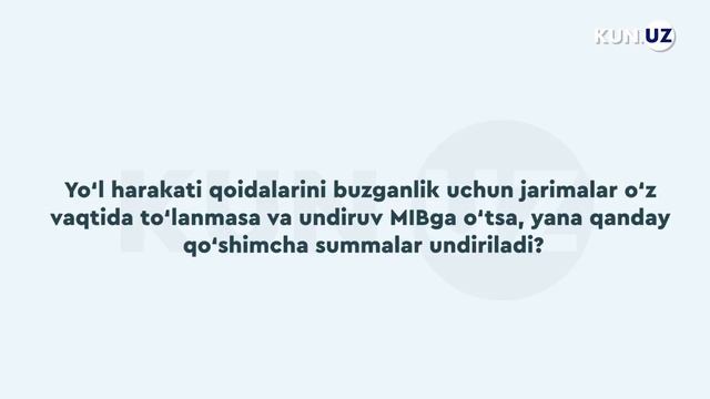 Qarzdorlik uchun MIB qanday jarima va taqiqlar qo‘llay oladi? смотреть онлайн