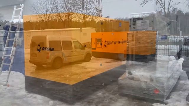 Дизельный генератор Gesan DVAS550E для Тверской областной больницы смотреть онлайн