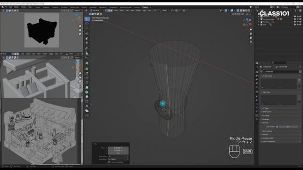 23. Modeling the Shop Merchandise and How to Quickly Generate Variations of the Same Object