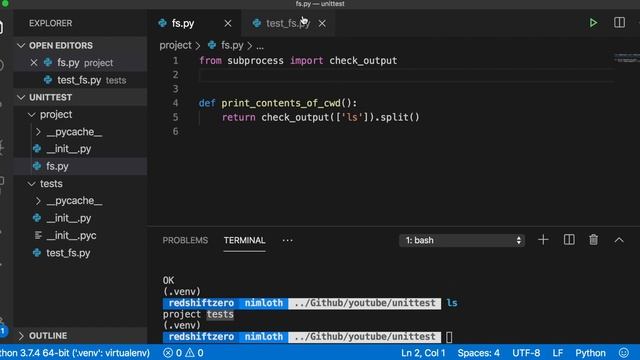 How to use Python's unittest.mock.patch смотреть онлайн