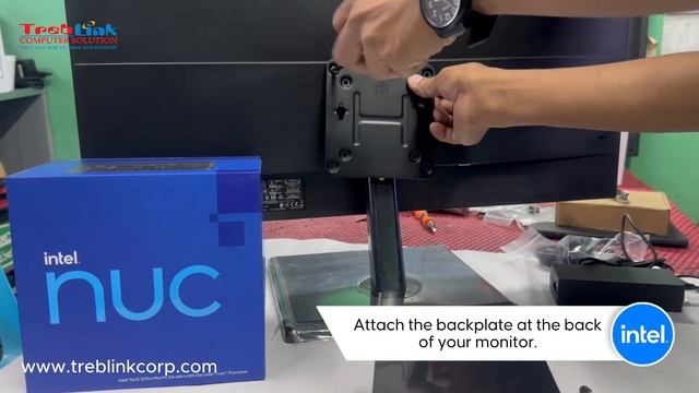 Intel NUC PC mounting tutorial | Mounting Intel NUC PC on monitor #Intel #NUC смотреть онлайн