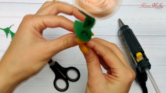 Цветы из фетра: составляем композицию из фетровых цветов/ DIY Felt flowers tutorial смотреть онлайн