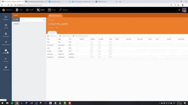 18. October CMS - Creación de modelo para nuestros Eventos смотреть онлайн