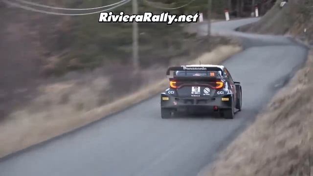 Rallye Monte Carlo 2024 flat out at 203 km/h day 3 смотреть онлайн