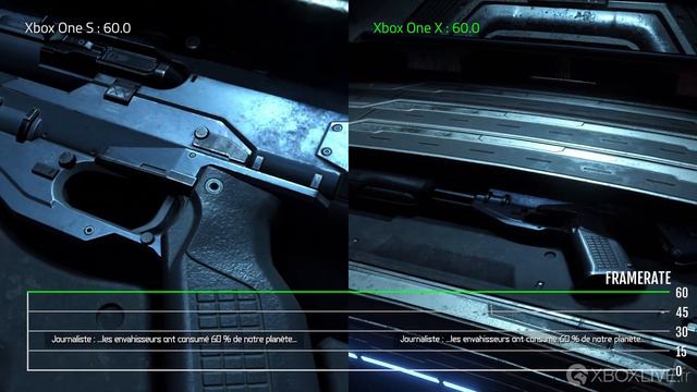 TECH Xbox One S vs. Xbox One X - Doom Eternal | Comparaison graphique et framerate смотреть онлайн