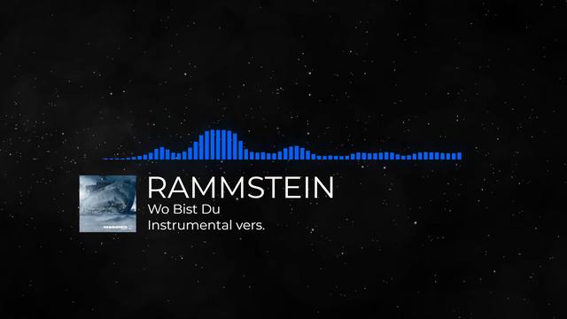 Rammstein - Wo Bist Du Instrumental cover смотреть онлайн