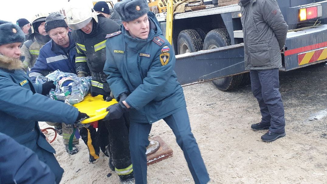 Владимир Уйба о ликвидации последствий ДТП на федеральной трассе «Чебоксары – Сыктывкар» смотреть онлайн