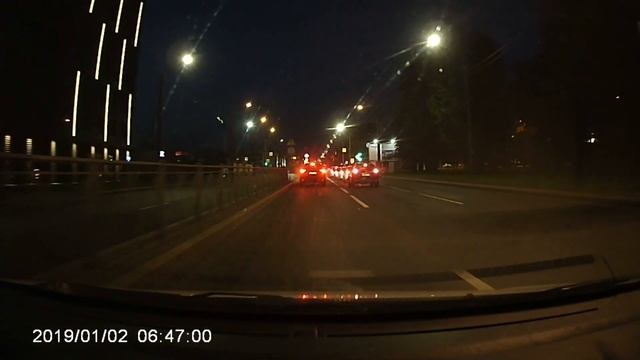 Пример записи с автомобильного видеорегистратора Eplutus DVR-922 смотреть онлайн