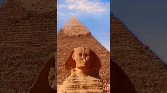 The Great Pyramid And Sphinx In Giza Egypt смотреть онлайн