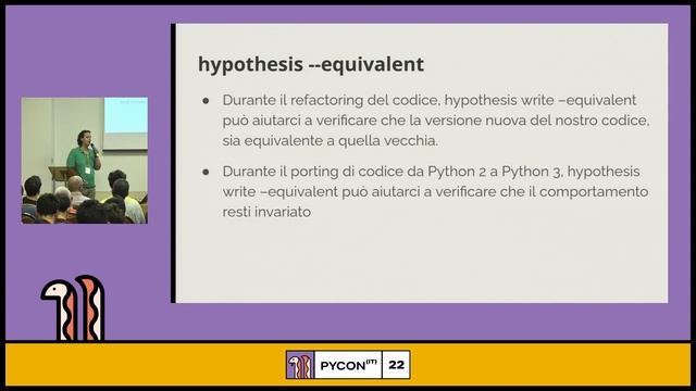 Introduction to Property-Based testing using Hypothesis - PyCon Italia 2022 смотреть онлайн