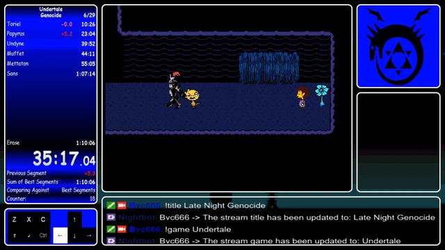 Undertale Genocide Speedrun 1:10.25 смотреть онлайн