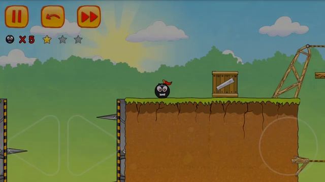 Red Ball 3 - Level #33 (2D physics platformer) | Slide To Play смотреть онлайн
