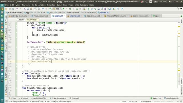 Android Kotlin Tutorial #025 - Coding Convention - Naming Style смотреть онлайн