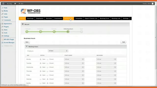 The WP-OBS - Online Booking Plugin for Wordpress Overview смотреть онлайн